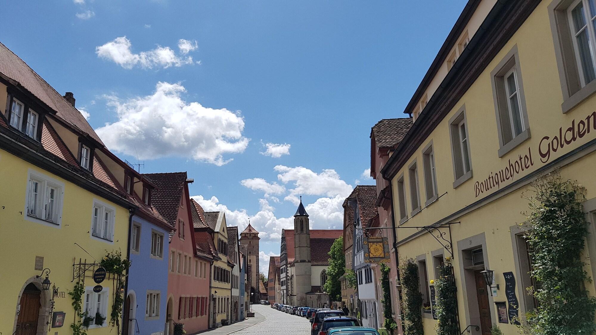 Boutiquehotel Goldene Rose Rothenburg ob der Tauber Extérieur photo