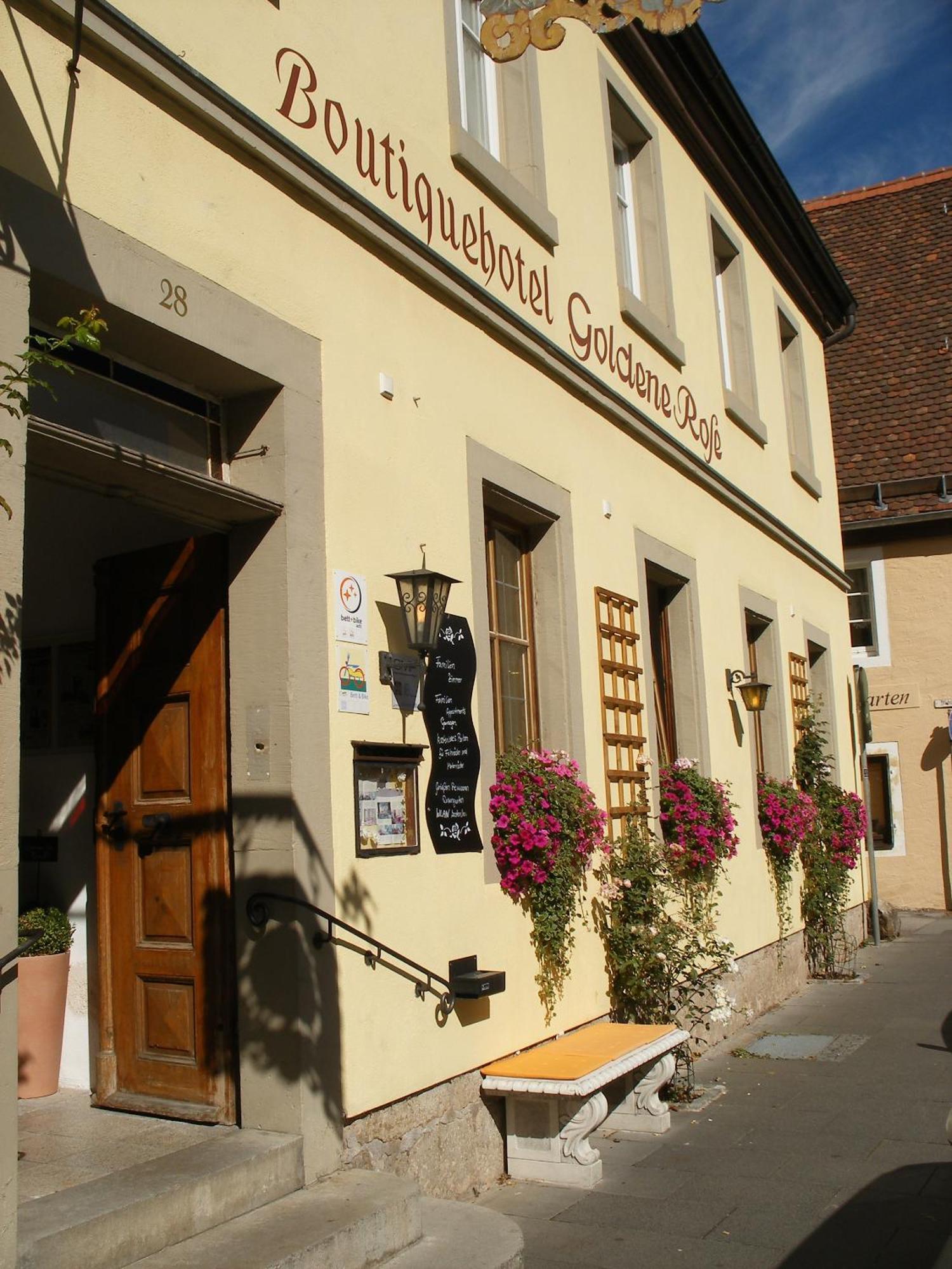 Boutiquehotel Goldene Rose Rothenburg ob der Tauber Extérieur photo