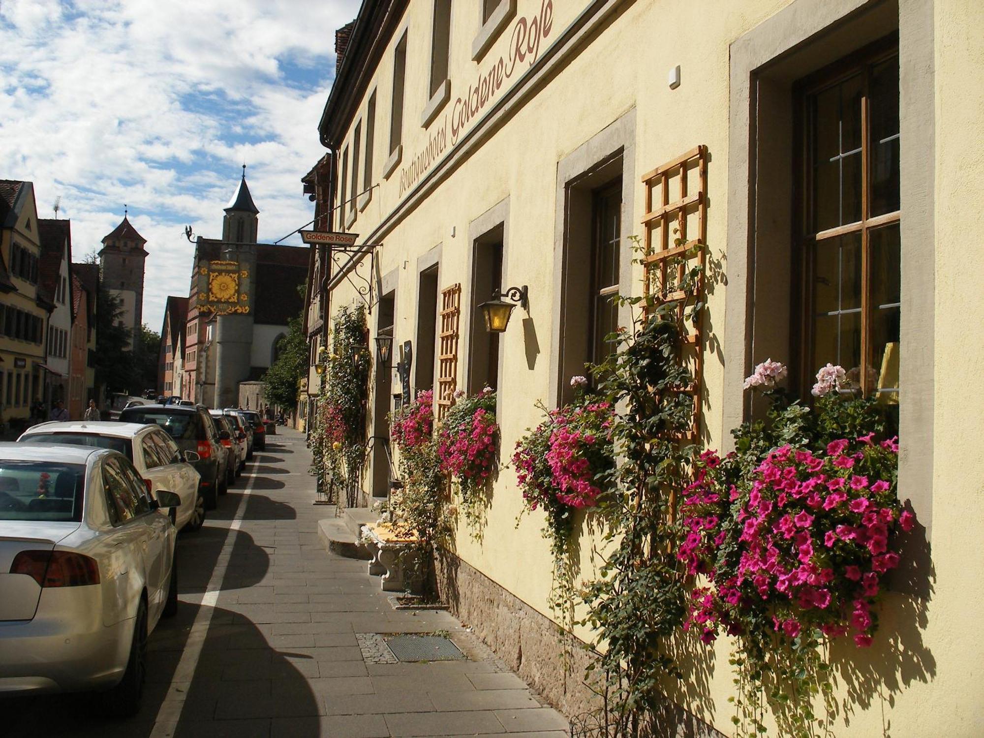 Boutiquehotel Goldene Rose Rothenburg ob der Tauber Extérieur photo