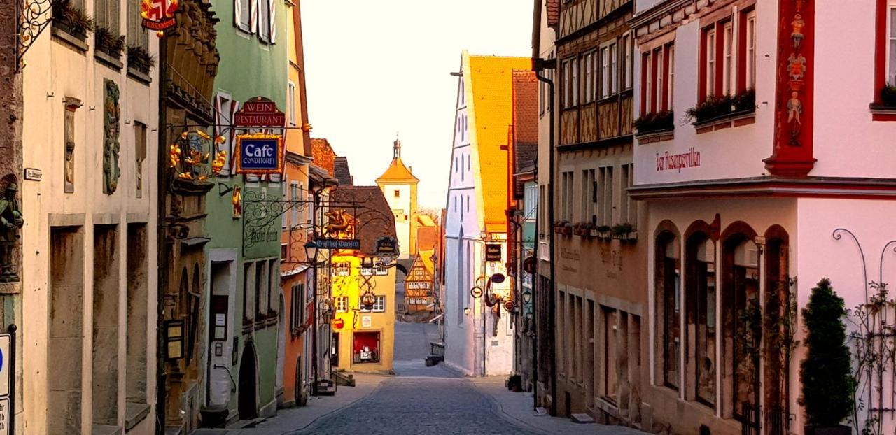 Boutiquehotel Goldene Rose Rothenburg ob der Tauber Extérieur photo