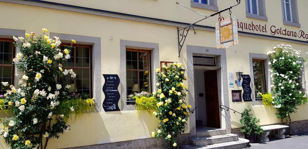 Boutiquehotel Goldene Rose Rothenburg ob der Tauber Extérieur photo